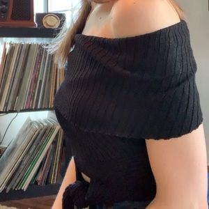 BCBG Max azria off the shoulder top